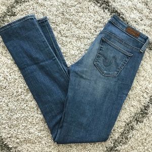 AG Stevie Slim Straight Denim Jeans 25